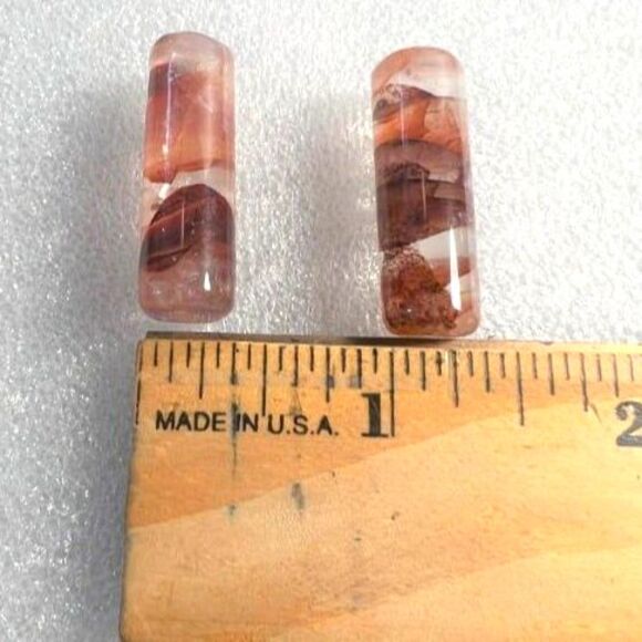 Beautiful Fire Quartz Mini Cylinders - Picture 4 of 6